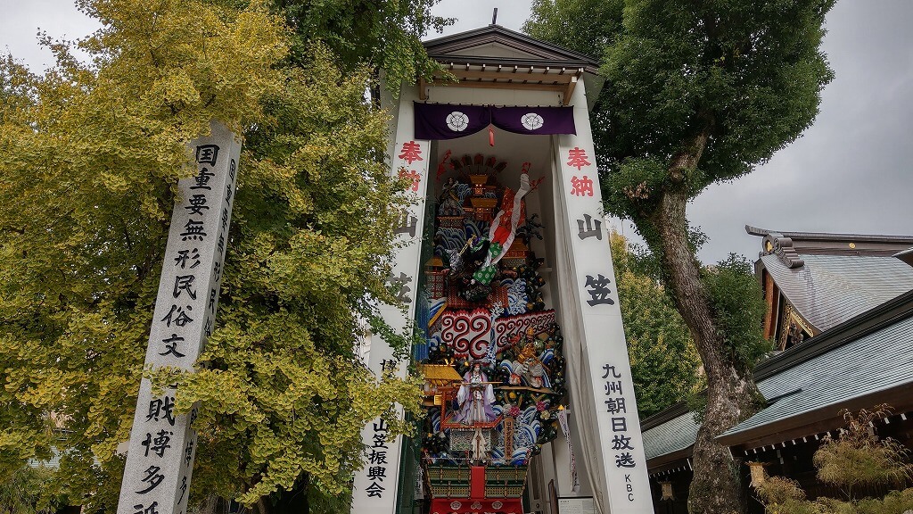 櫛田神社 飾り山笠