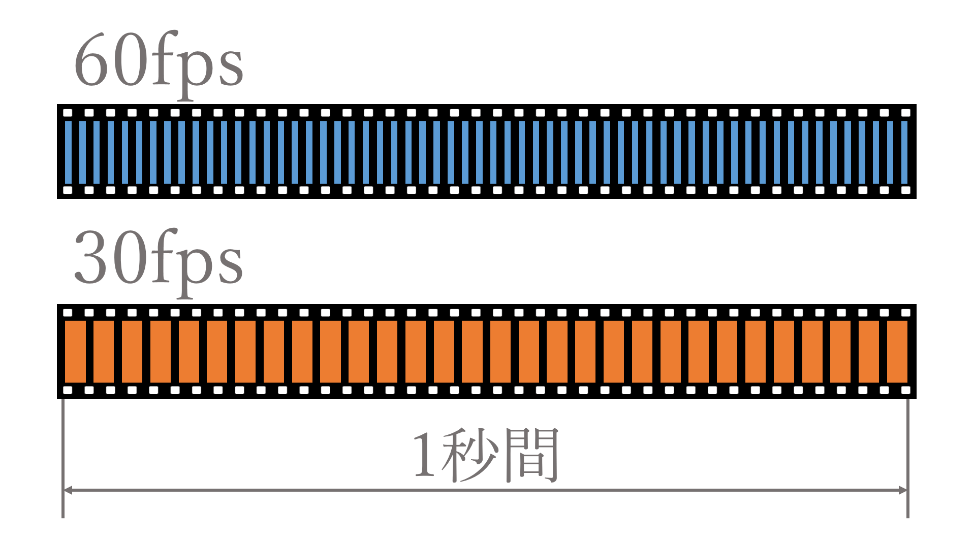 フレームレート Fpsとは ミラーレス 一眼レフ動画撮影の適正な設定方法 伊豆のぬし釣り