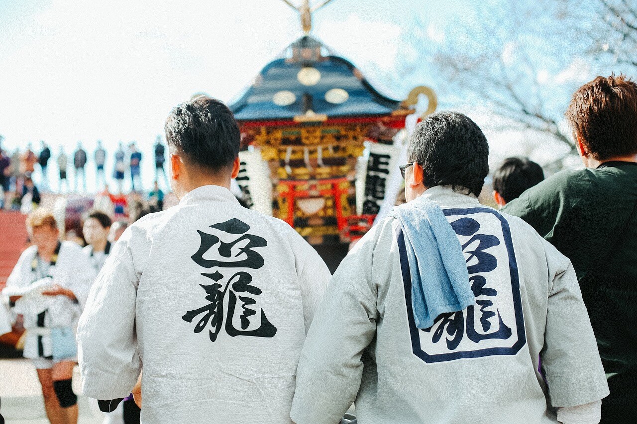 御殿場高原時之栖桜まつり お神輿