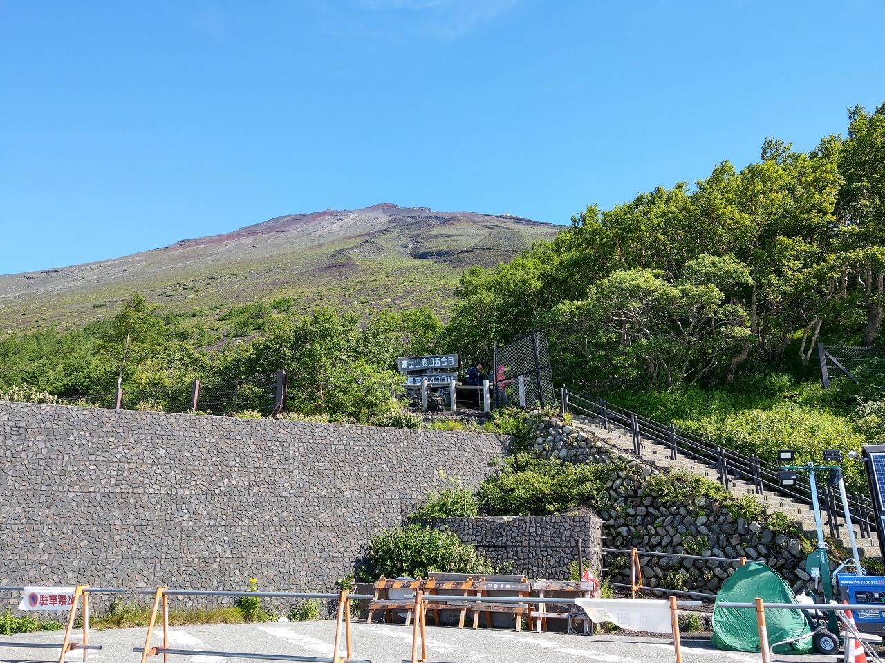 富士登山道富士宮口五合目