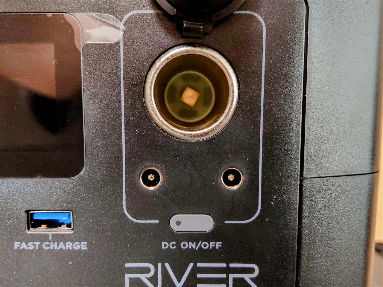 EcoFlow RIVER Pro ポータブル電源 DCポート・シガーソケット