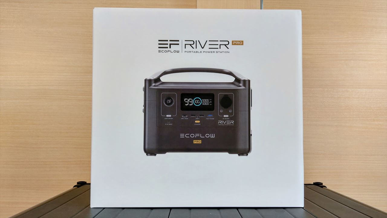 EcoFlow RIVER Pro レビュー｜高品質で多機能と死角なしのポータブル