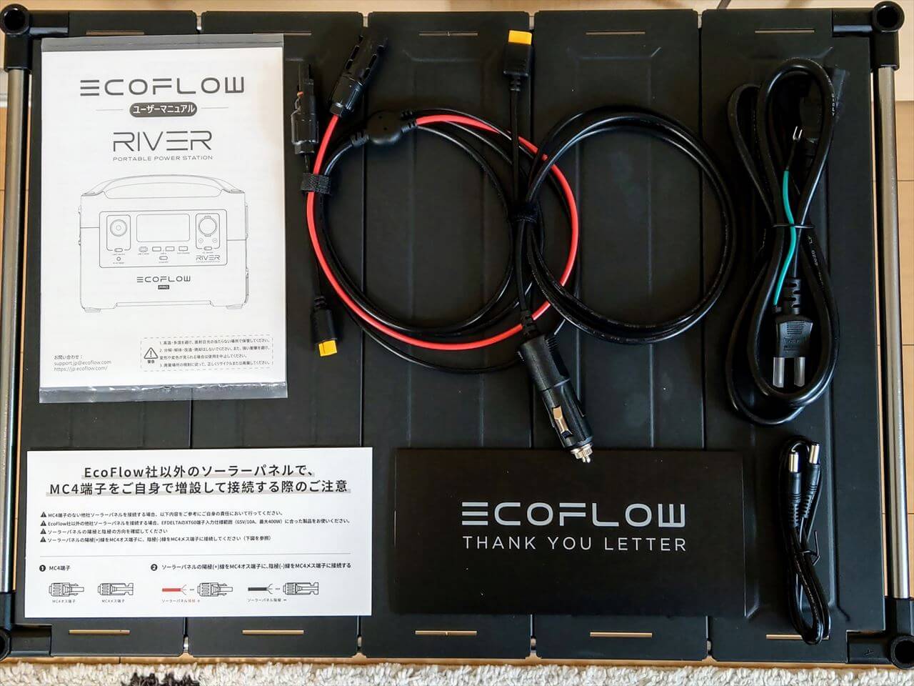 EcoFlow RIVER Pro ポータブル電源 付属品